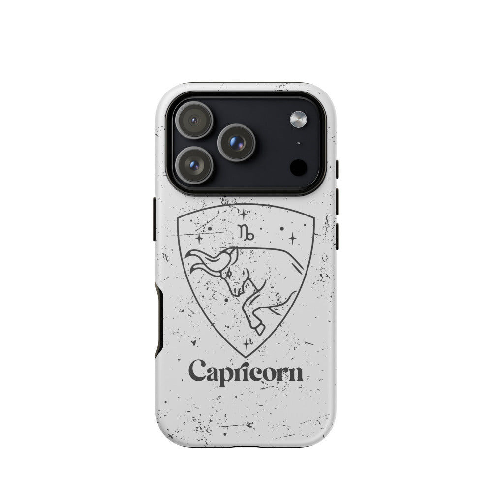 Capricorn Zodiac iPhone 17 Pro Tough Case - Matte Finish - https://ascensionemporium.net